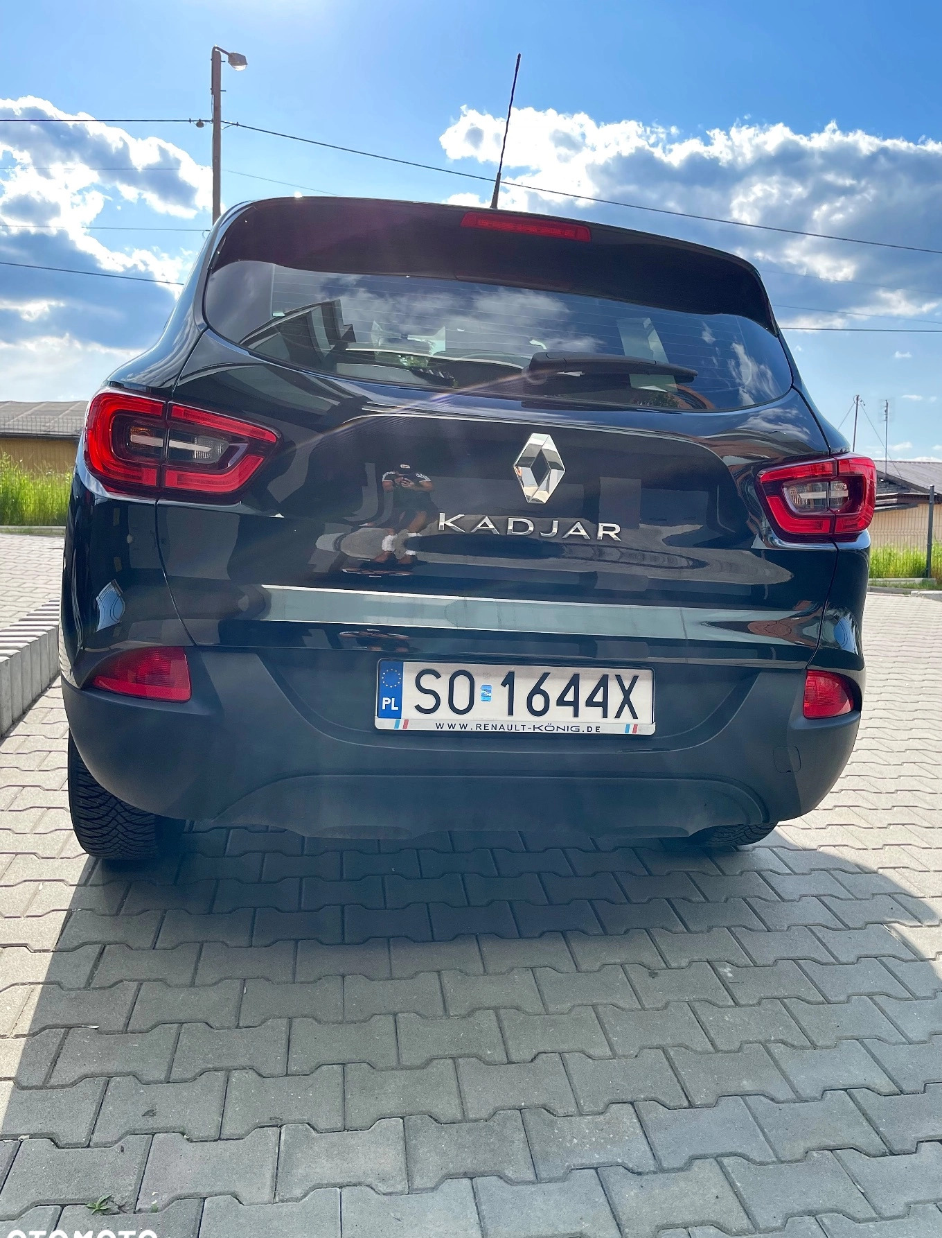 Renault Kadjar cena 60500 przebieg: 62000, rok produkcji 2017 z Sosnowiec małe 92